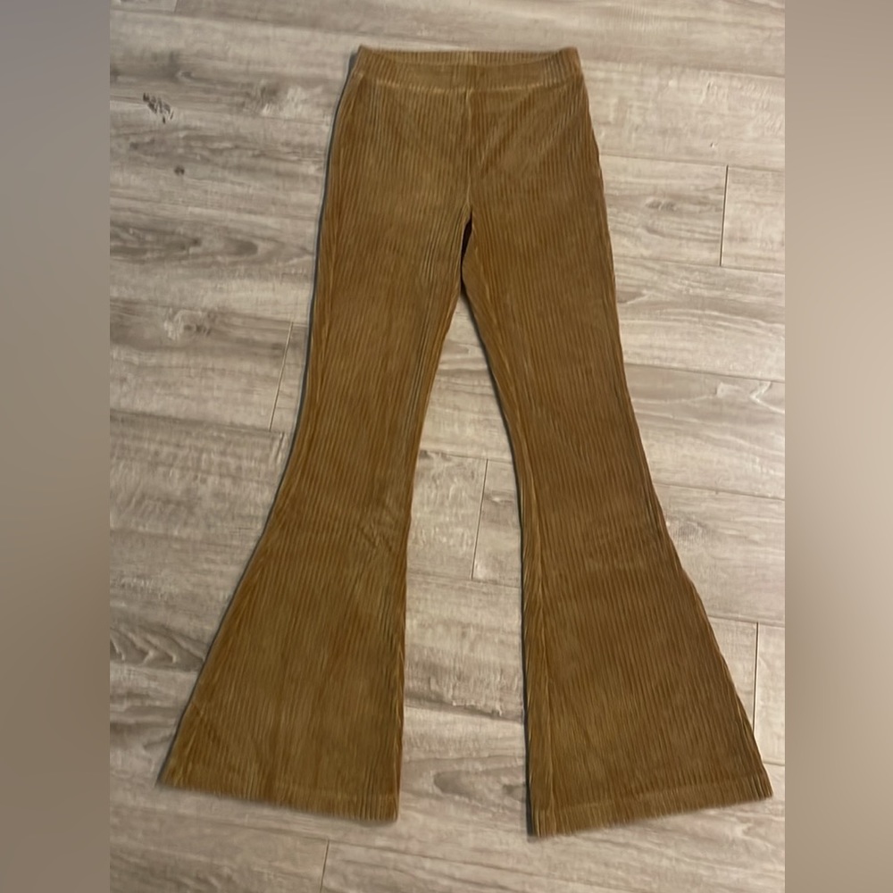 Aerie Ribbed Flare Pants